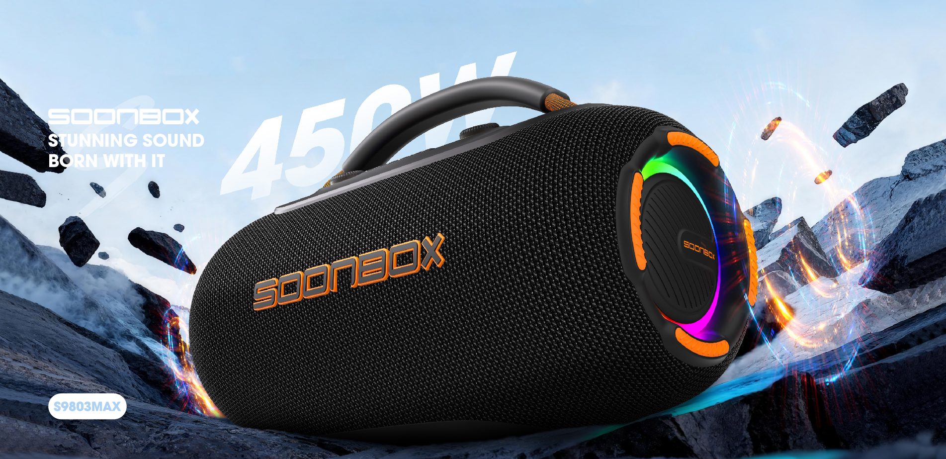 SOONBOX S9803MAX Party Speaker