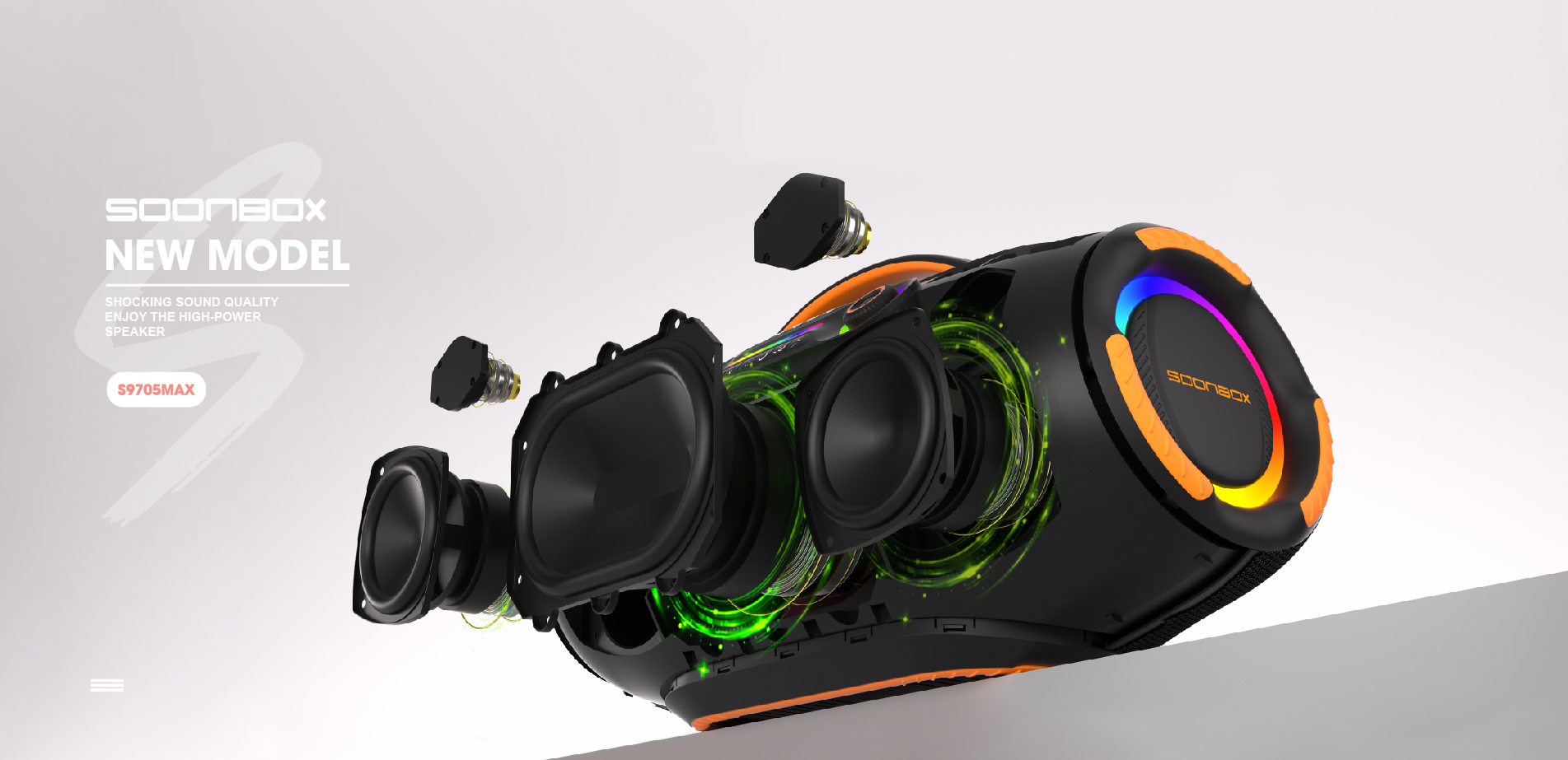 SOONBOX S9805MAX Party Speaker