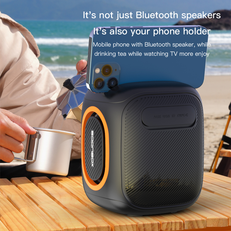 SOONBOX-S6600MINI Portable Speaker with Built-in Lights