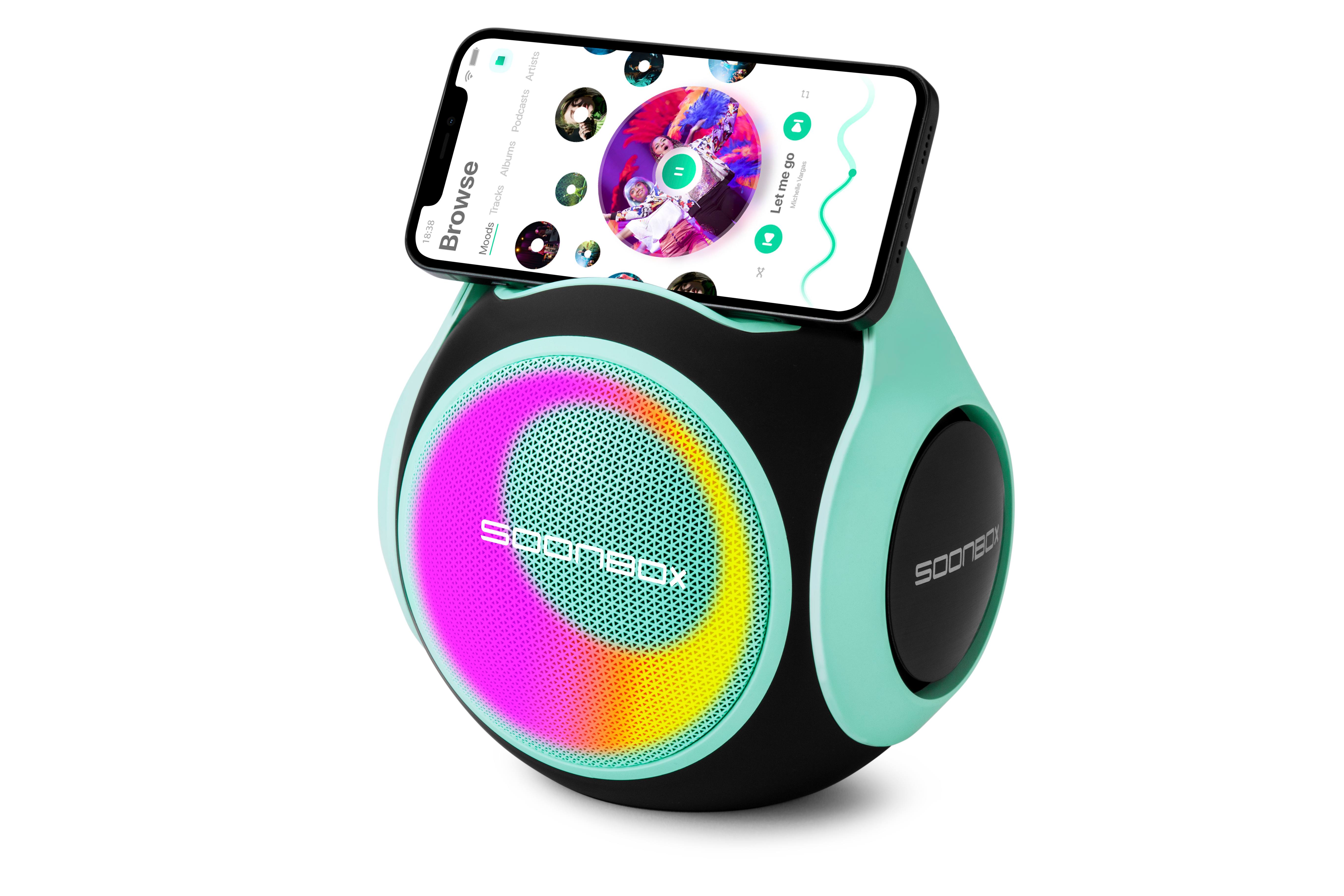 S00NBOX-S5100, Kids Karaoke Speaker with Microphones - Sing & Shine