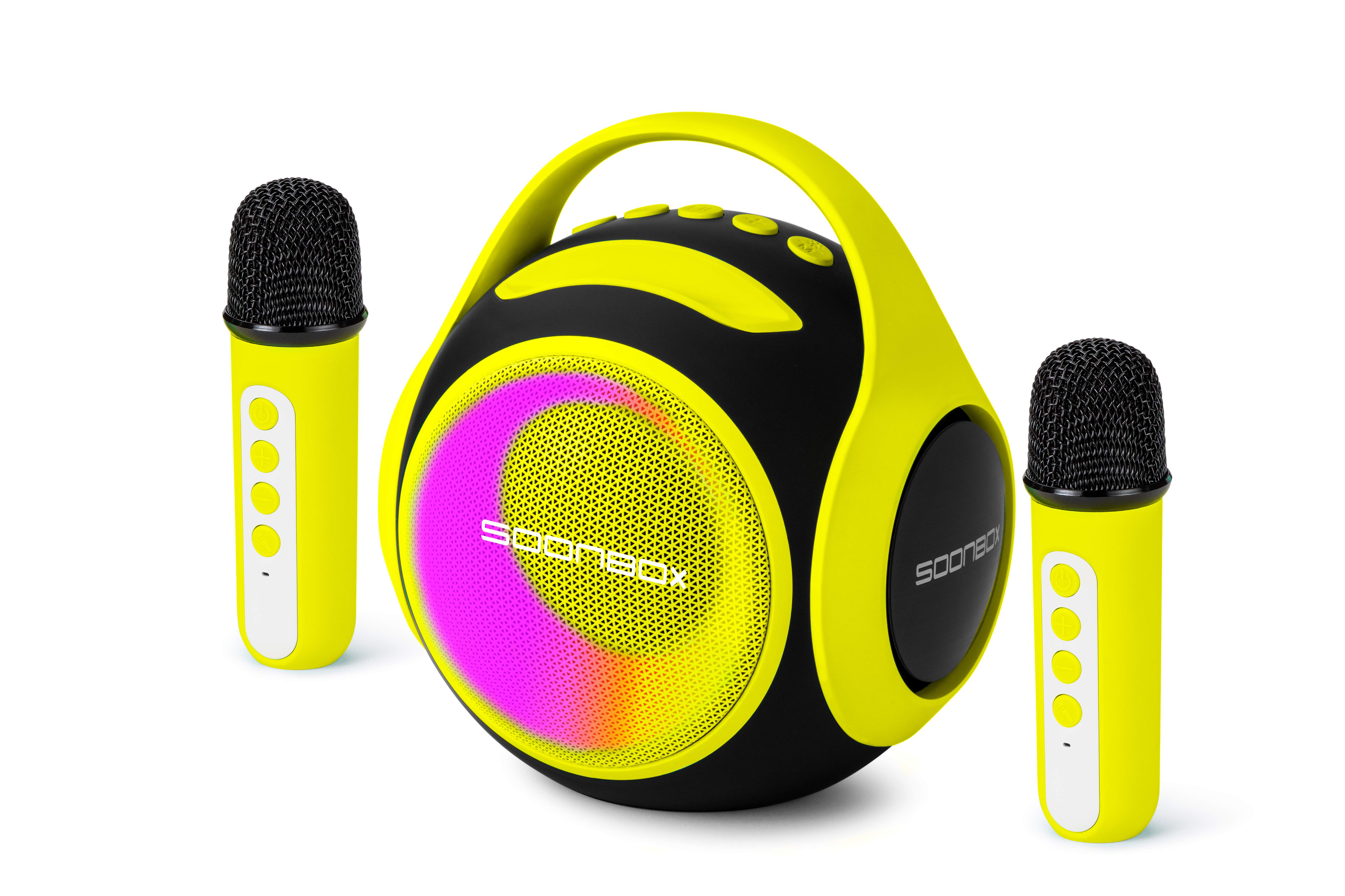 S00NBOX-S5100, Kids Karaoke Speaker with Microphones - Sing & Shine