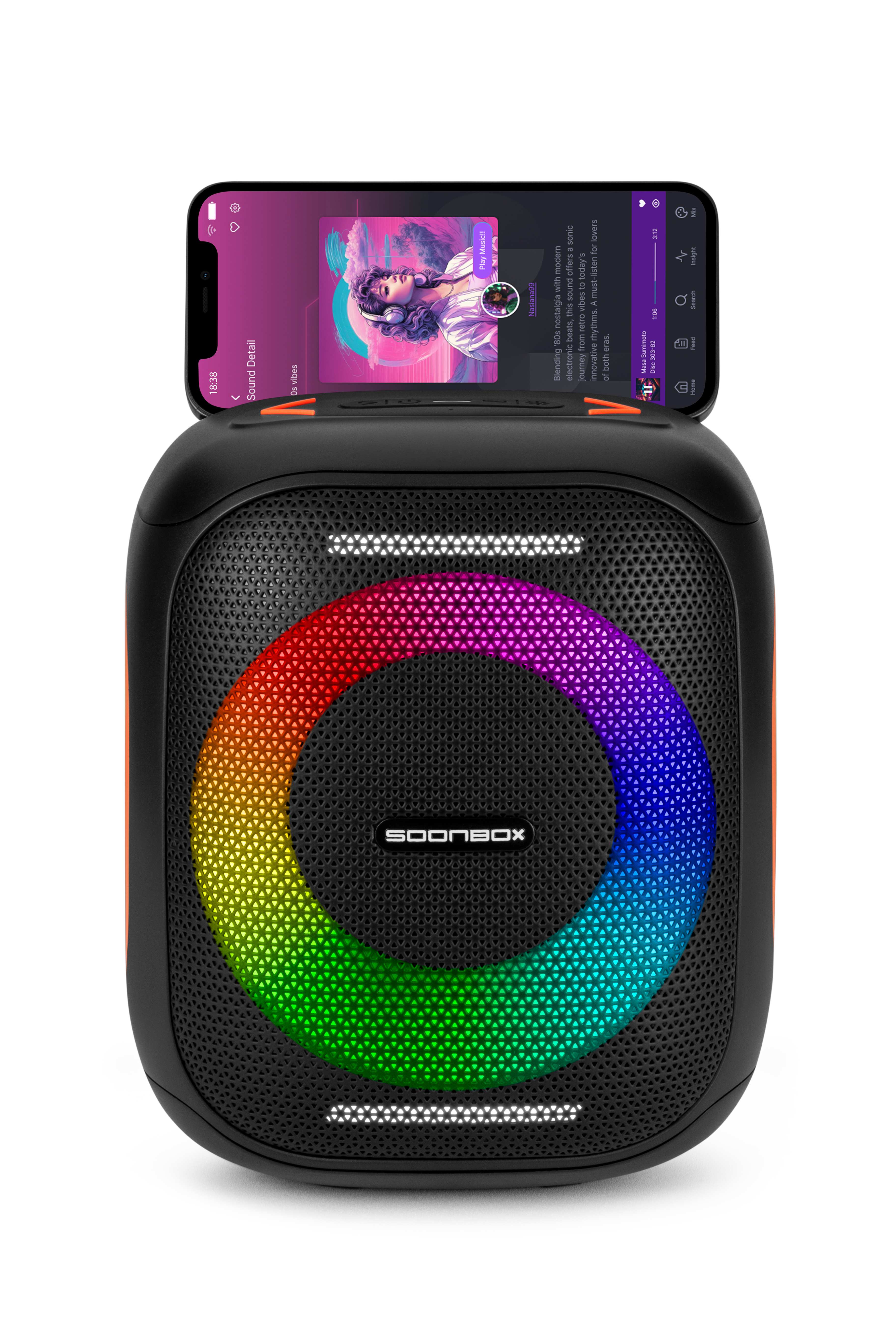 SOONBOX-S6600 Mid-Size Party Speaker of S6600 Series